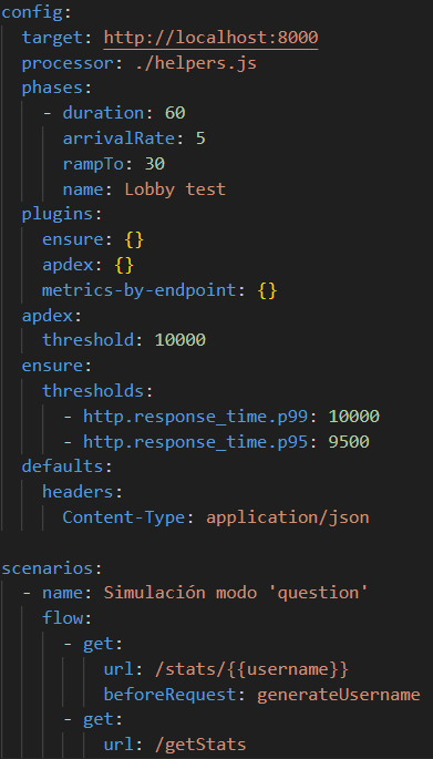 Gameplay load test